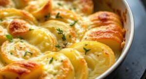 Картофельный гратен