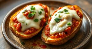 Картофельные половинки «Лазанья»