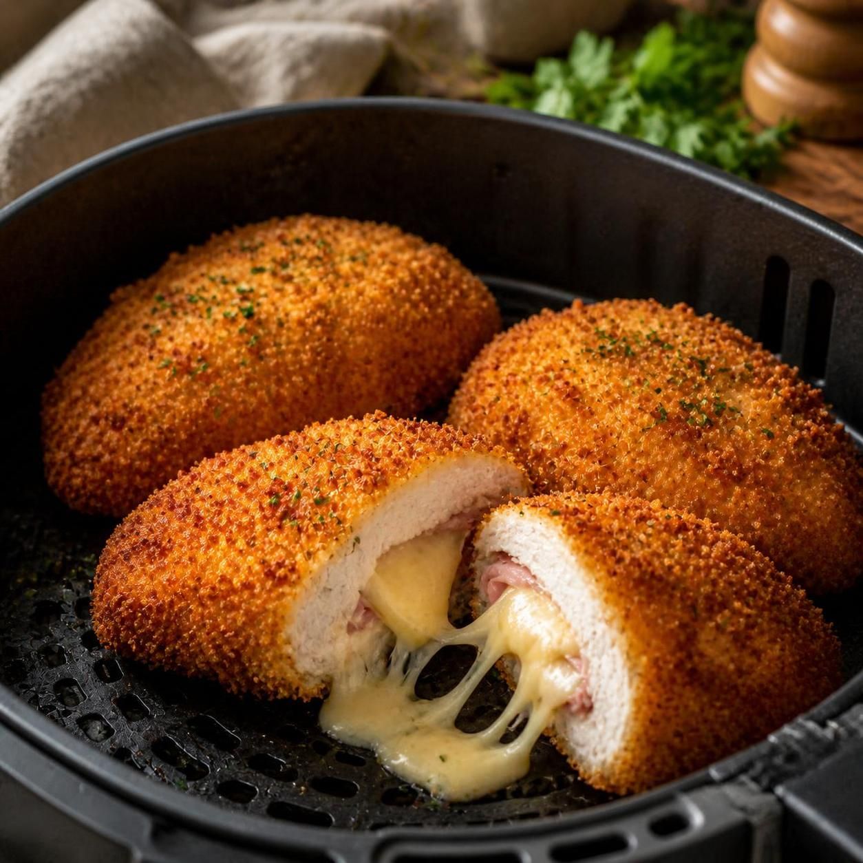 Кордон блю в аэрогриле — вкусно и просто