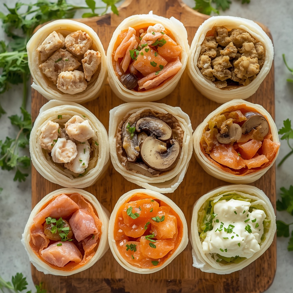 Лаваш — 6 вариантов начинок для быстрых и вкусных блюд