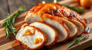 Индейка с абрикосовым джемом