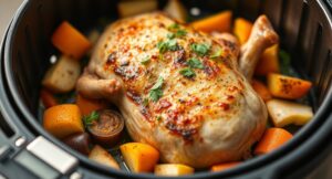 Курица с овощами
