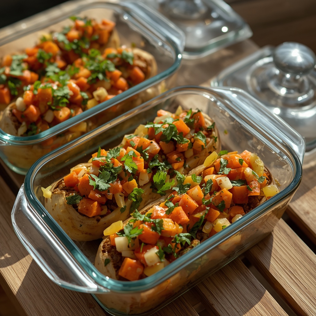 Маринованные фаршированные баклажанчики — пикантная закуска