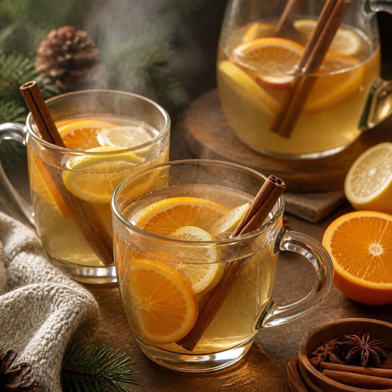 Итальянский пунш с белым вином Pinot Grigio