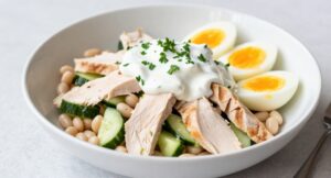 Салат с куриной грудкой